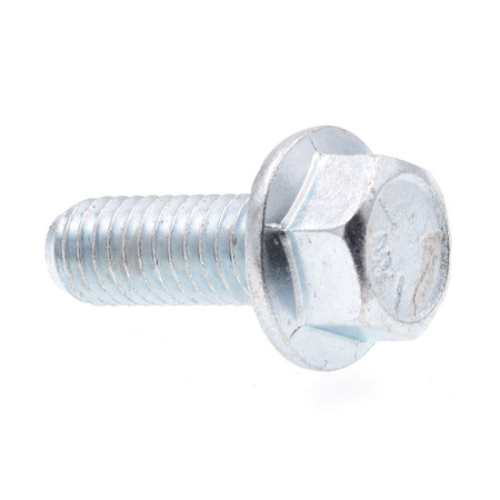 PRIME-LINE Serrated Flange Bolts 3/8in-16 X 1in Zinc Plated Case Hardend Steel 25PK 9091159
